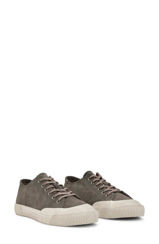 Allsaints Dumont Sneaker In Slate Grey