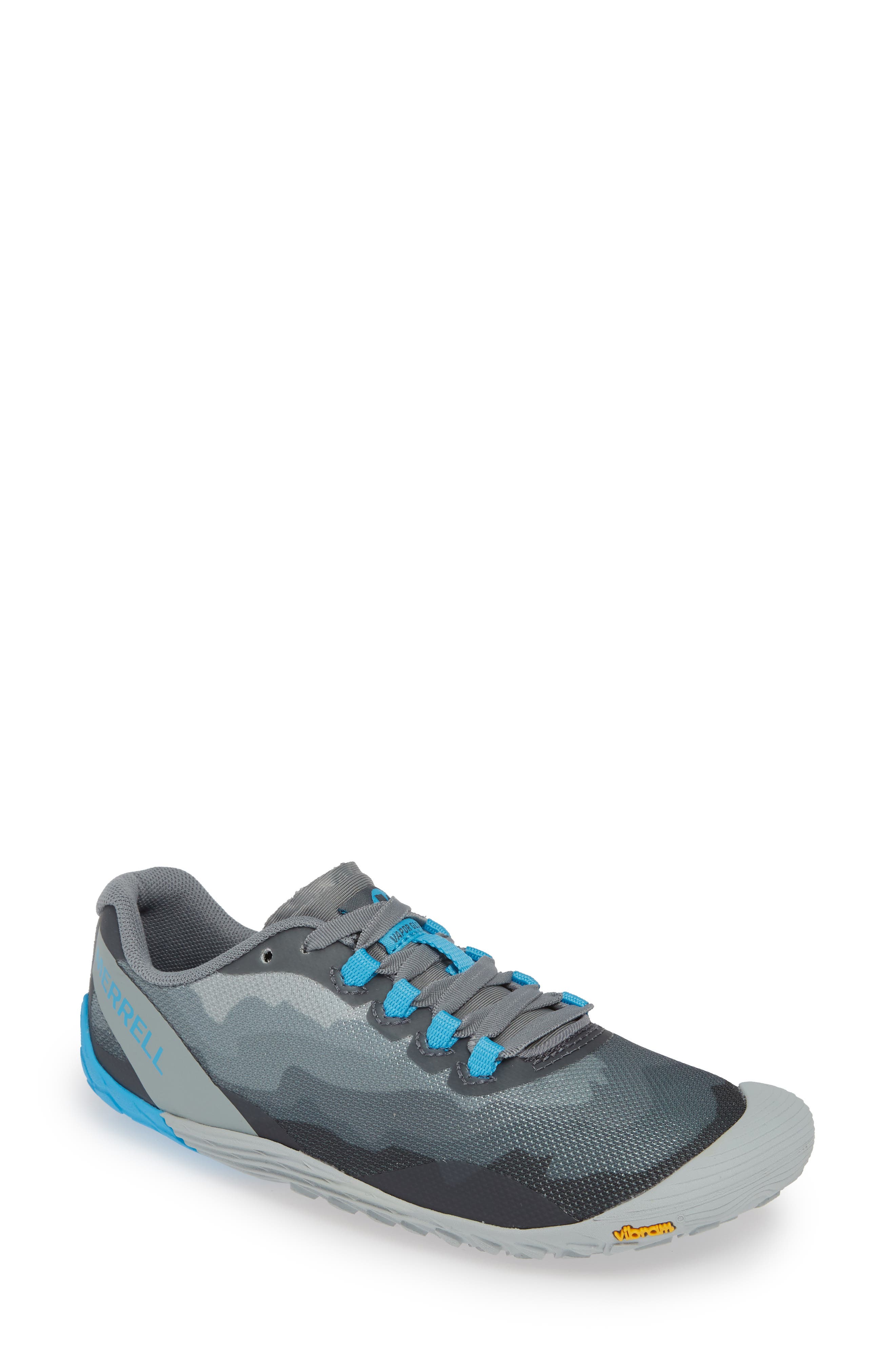 Merrell Vapor Glove 4 Trail Running Shoe- Grey