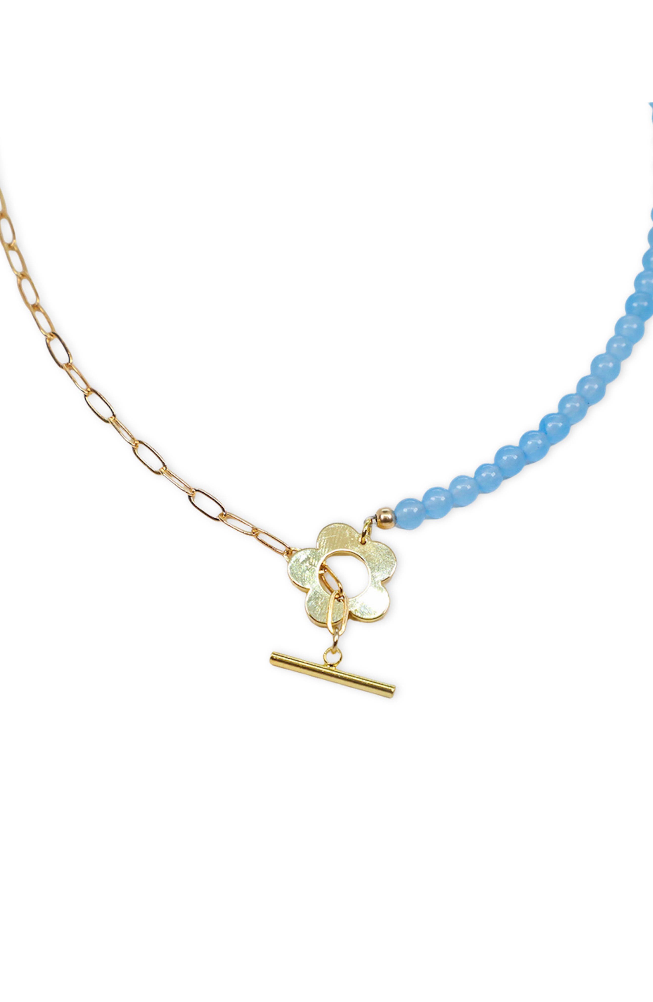 LA MENO Beaded Toggle Necklace | Nordstrom
