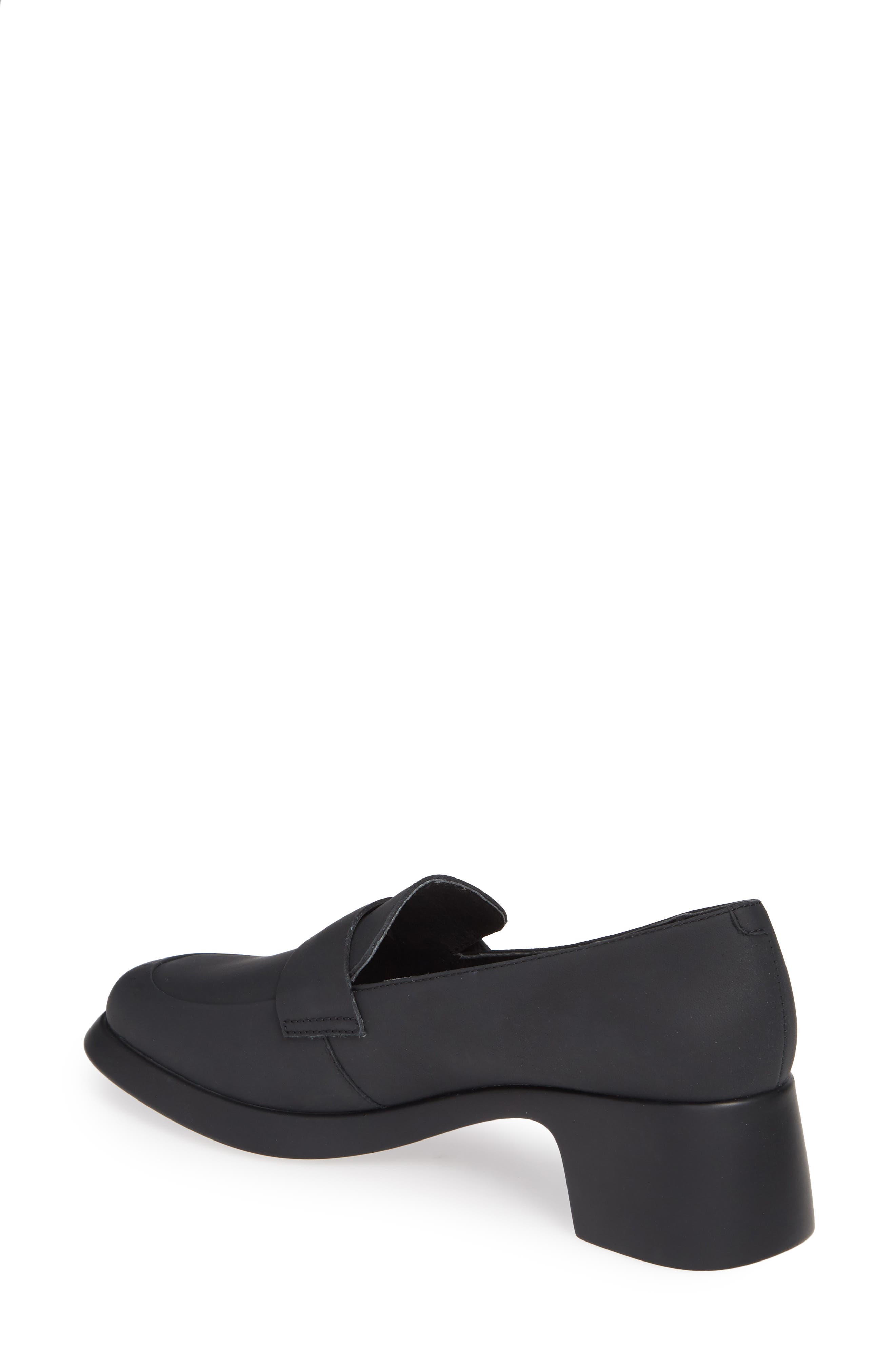 camper trisha heeled loafer