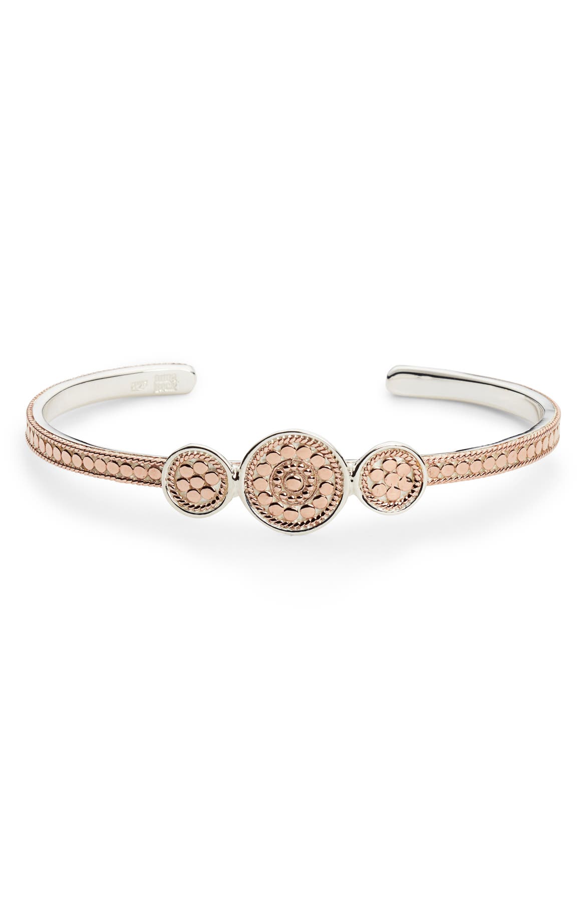 Anna Beck Beaded Triple Circle Cuff Bracelet | Nordstrom