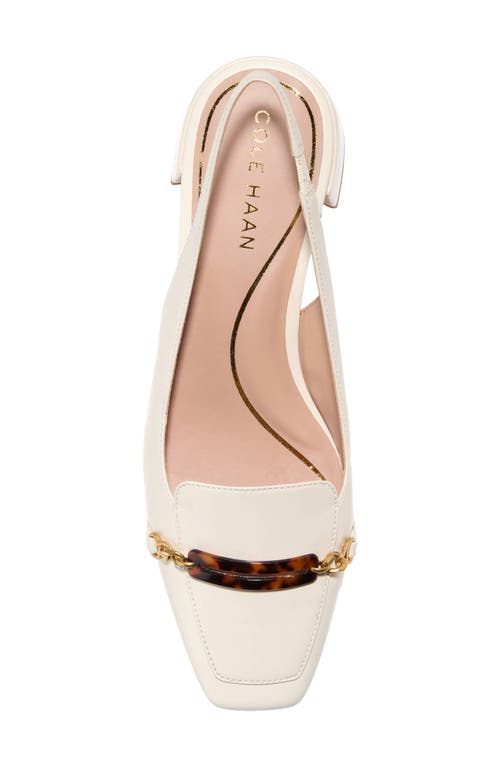 Shop Cole Haan Penley Slingback Pump In Ivory Box