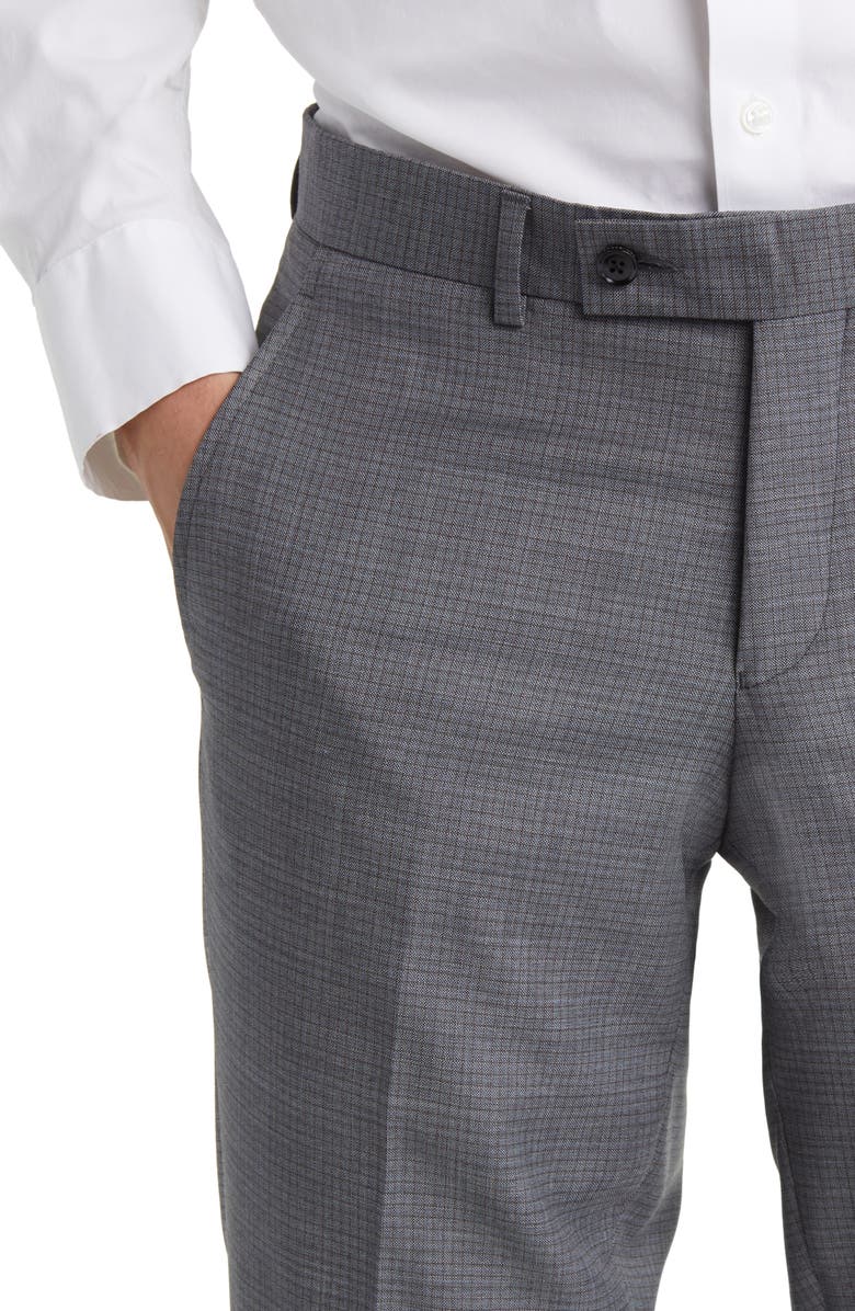 Ted Baker London Jerome Soft Constructed Wool Tapered Dress Pants