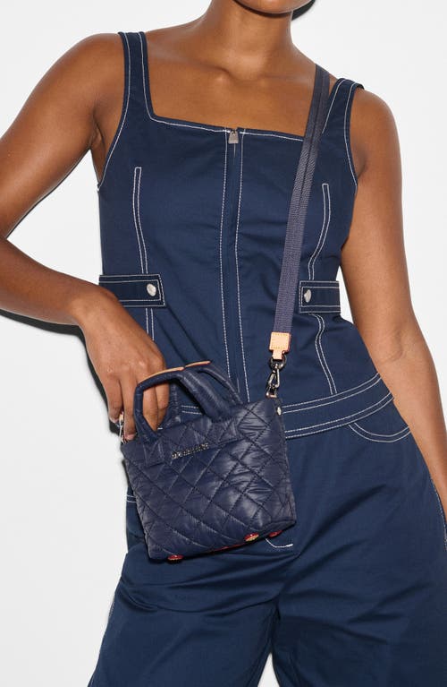 Shop Mz Wallace Petite Metro Deluxe Quilted Nylon Tote In Dawn