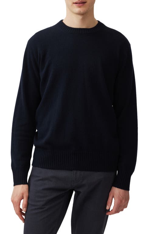 Shop Rodd & Gunn Christchurch Wool & Cashmere Crewneck Sweater In Deep Ocean