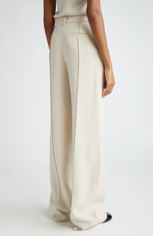 Shop Proenza Schouler Weyes High Waist Pintuck Pants In Wheat