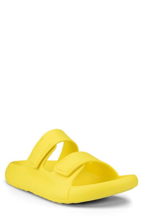 Cozmo E Water Resistant Slide Sandal in Buttercup