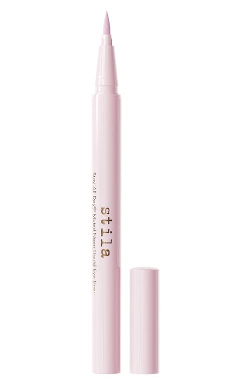 Stila Stay All Day Muted-Neon Liquid Eye Liner in Cotton Candy at Nordstrom