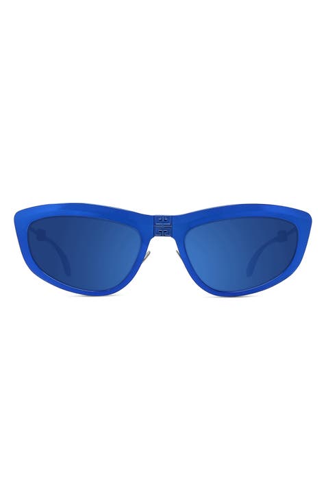 Women's Blue Cat-Eye Sunglasses | Nordstrom