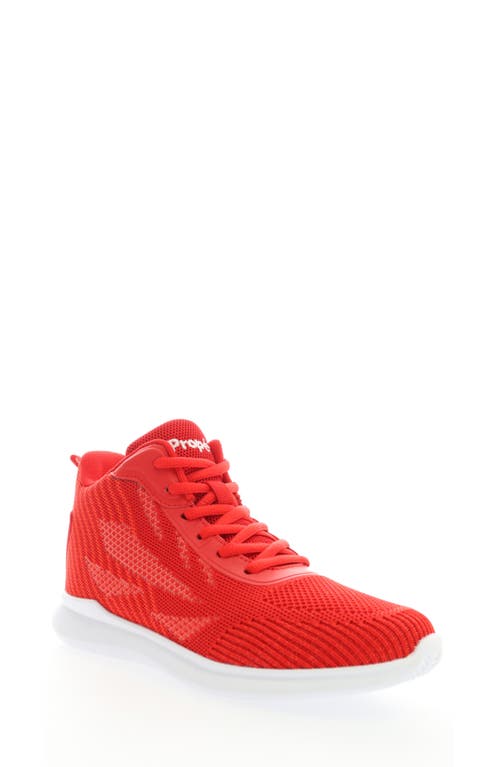 Travelbound Hi Sneaker in Red