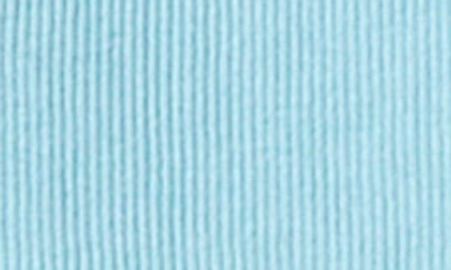 English Factory Merrow Ruffle Top In Powder Blue/green