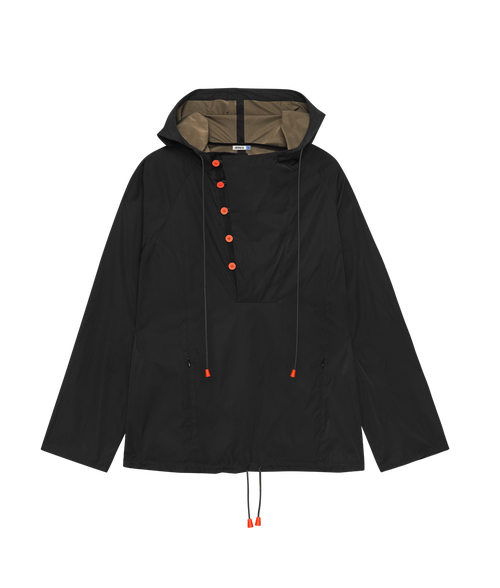 Ansea The Anorak Jacket In Black