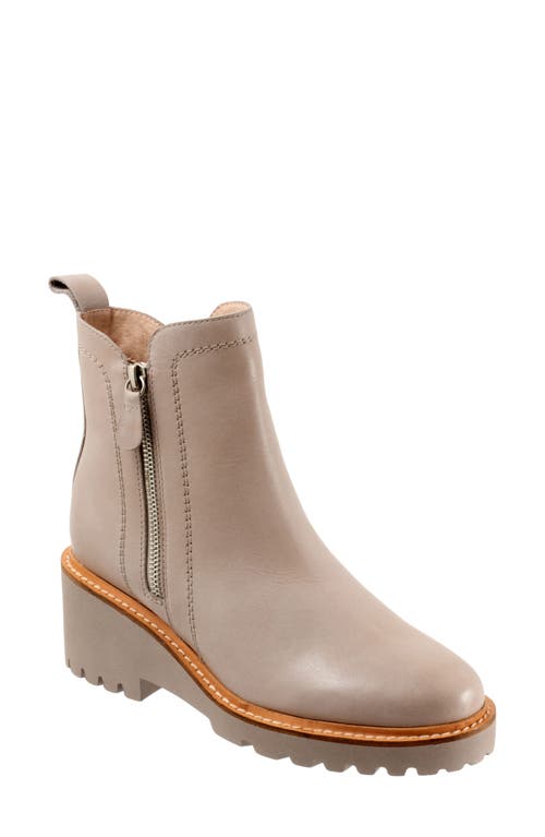 Shop Eos Footwear Parson Lug Sole Bootie In Stone