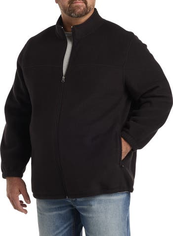 Harbor Bay by DXL Full Zip Polar Fleece Jacket Nordstrom