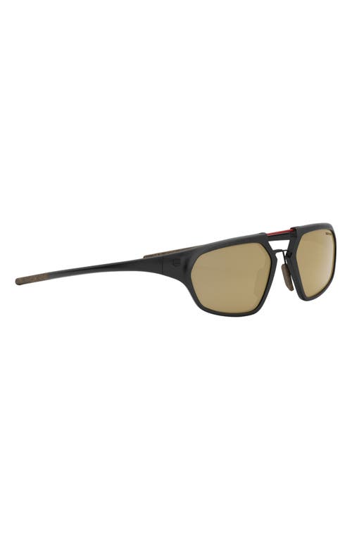 TAG HEUER TAG HEUER LINE 55MM POLARIZED GEOMETRIC SUNGLASSES