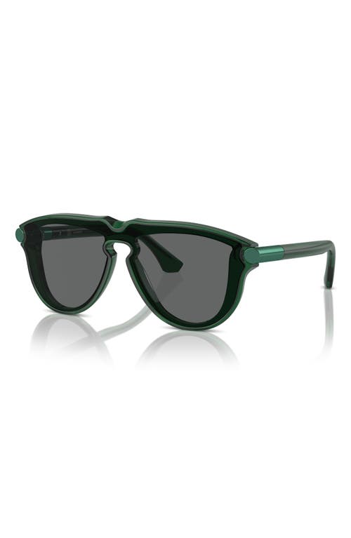 Shop Burberry 36mm Pilot Sunglasses In Green