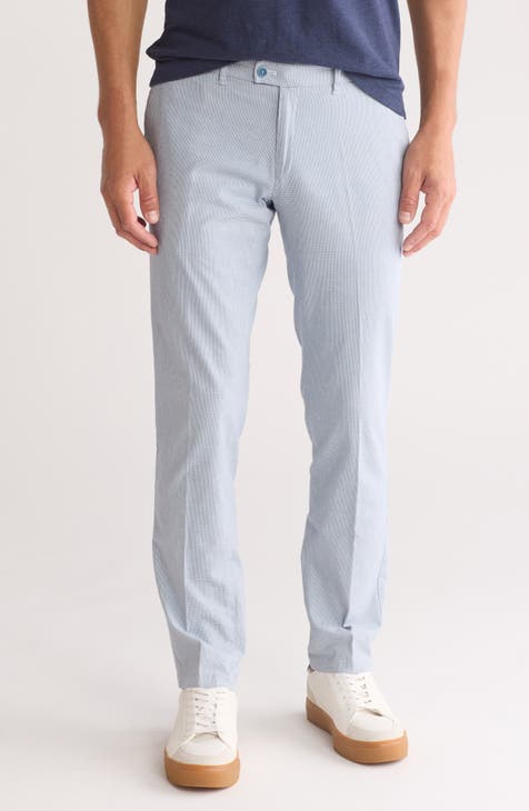 Fey Flat Front Trousers