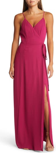 Wayf wrap clearance dress