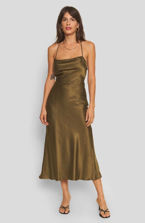 Whimsy + Row Camille Dress In Hunter