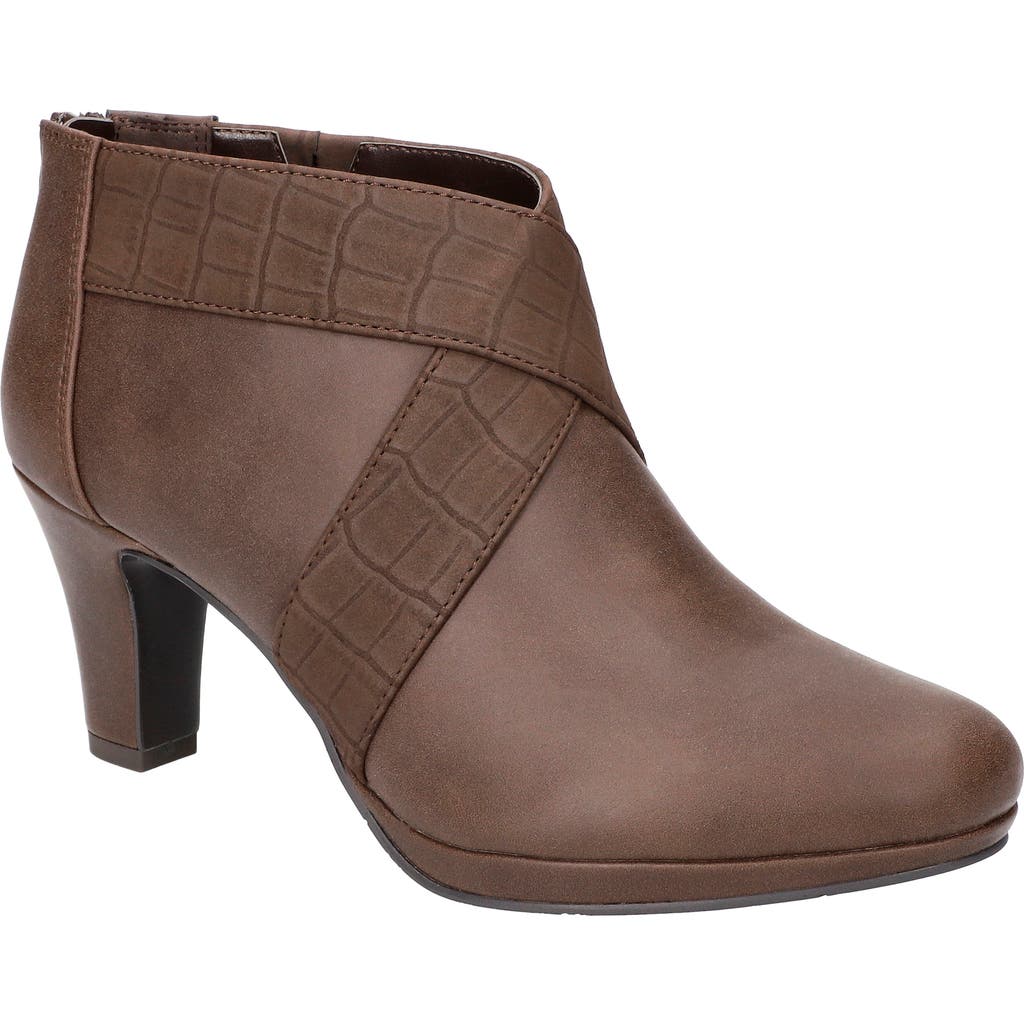 EASY STREET Spice Bootie in Brown Matte
