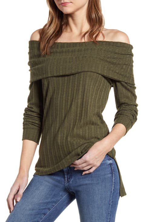 Women's Loveappella Off the Shoulder Tops