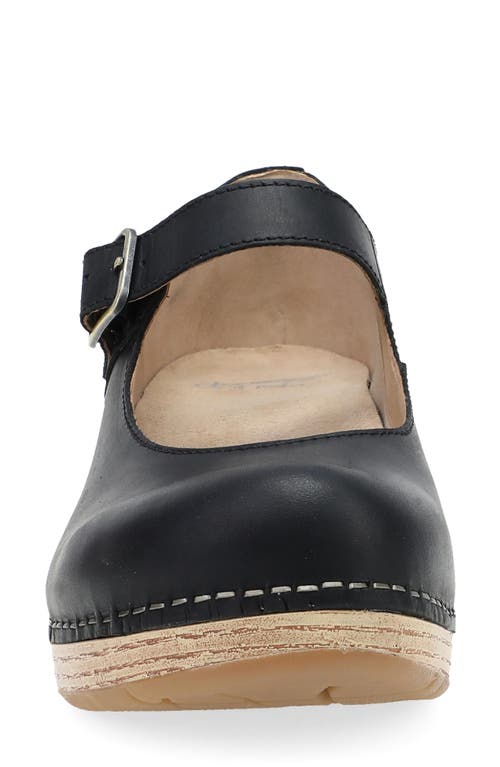 Dansko Lilah Mary Jane Platform Pump In Black