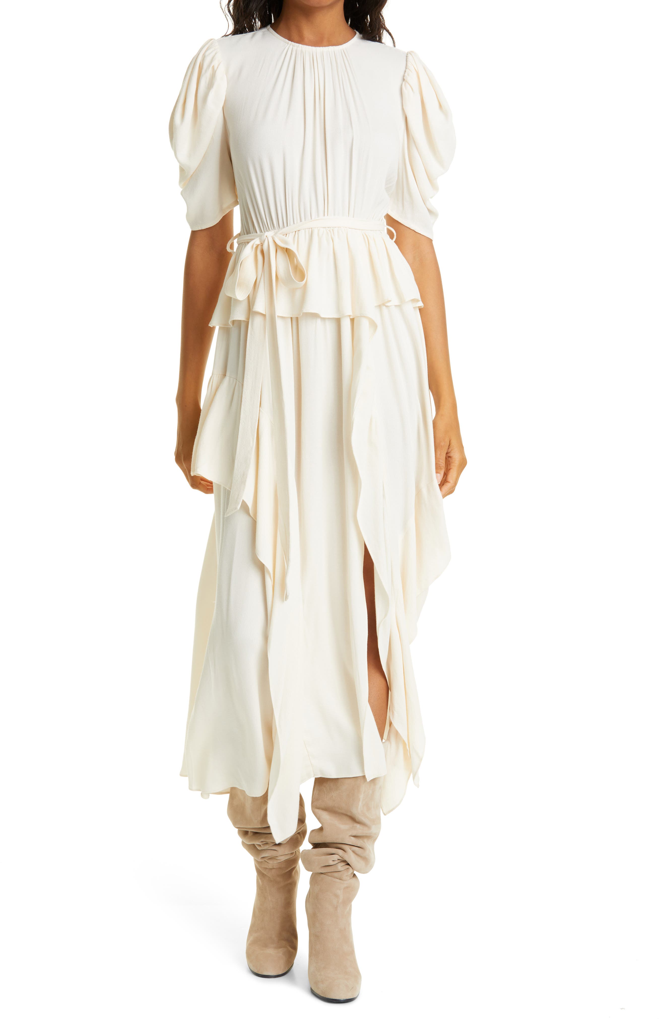 Ulla Johnson Lisbet Maxi Dress In Blanc 