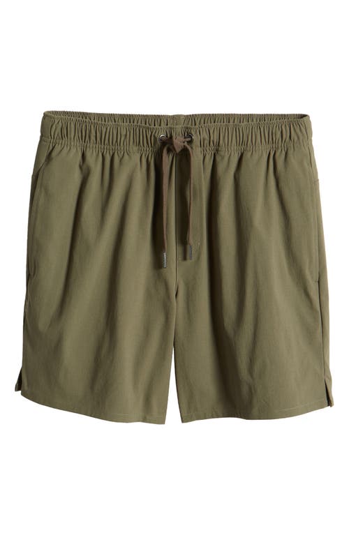 Shop Rhone Stretch Boathouse Shorts In Lichen Green