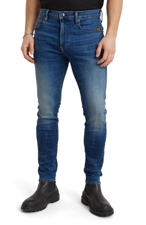 Revend Skinny Jeans (Medium Indigo Aged) (Regular & Tall)
