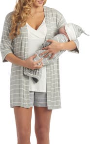Everly Grey Adaline During & After 5-Piece Maternity/Nursing Sleep