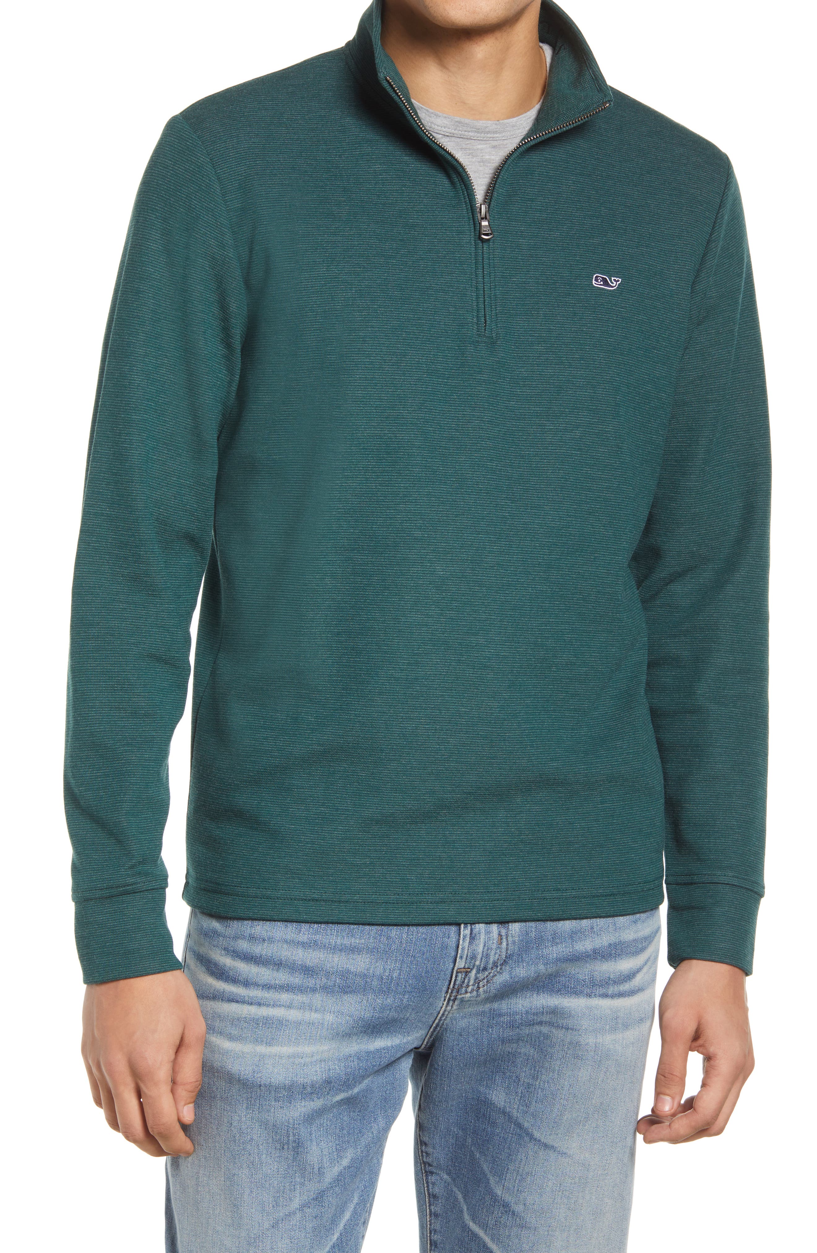 vineyard vines green pullover