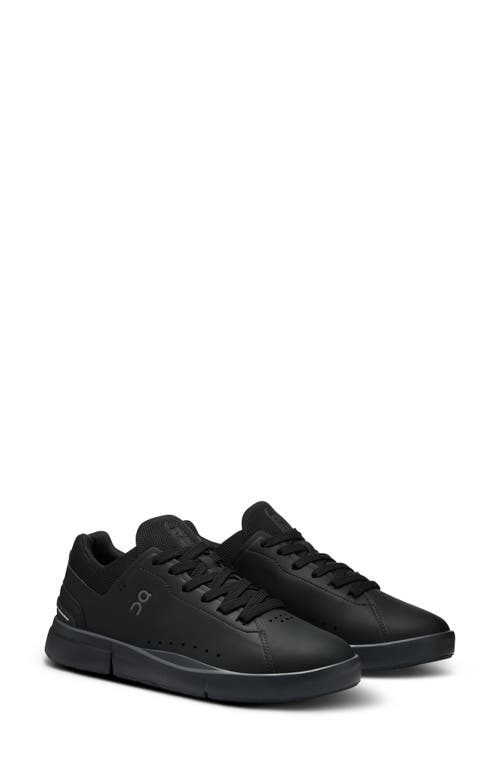 On The Roger Advantage Tennis Sneaker In All Black