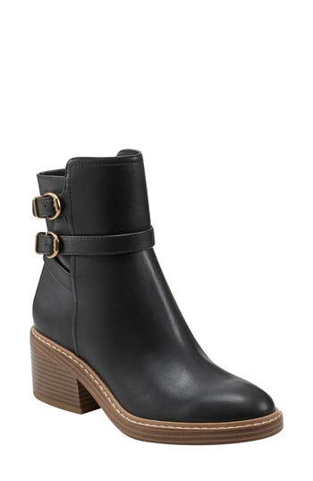 MARC FISHER MARC FISHER STACKED HEEL BOOT