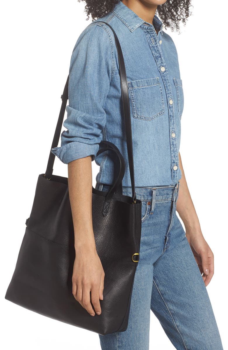 Madewell The Foldover Transport Tote, Alternate, color,