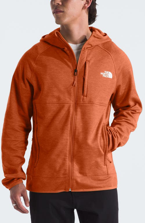 Shop The North Face Canyonlands Hooded Jacket In Earthen Copper Heather