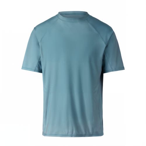 Shop Uv Skinz Short Sleeve Crew Sun & Swim Shirt In Baltic