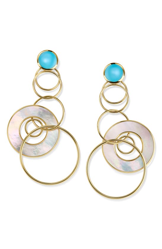 Ippolita Polished Rock Candy 18k 29.00 Ct. Tw. Pearl Slice Earrings In Gold
