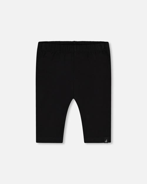 Deux Par Deux Girl's Organic Cotton Biker Short Black at Nordstrom