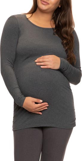 Stretch Cotton & Modal Maternity T-Shirt