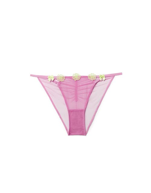 Adore Me Meadow Bikini Panties In Medium Purple