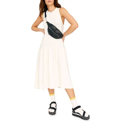 Endless Summer By Free People Drop Waist Midi Dress, Beige