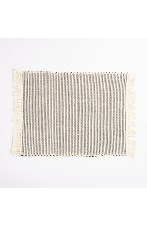 Siafu Home Sungura Placemats Set Of 4 In Cream