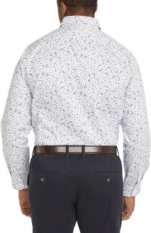 Shop Johnny Bigg Mason Floral Button-down Shirt In White