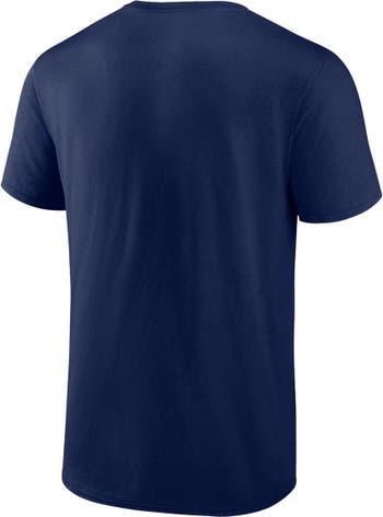 Men's Fanatics Branded Navy Nashville Predators Authentic Pro Primary Replen Long Sleeve T-Shirt