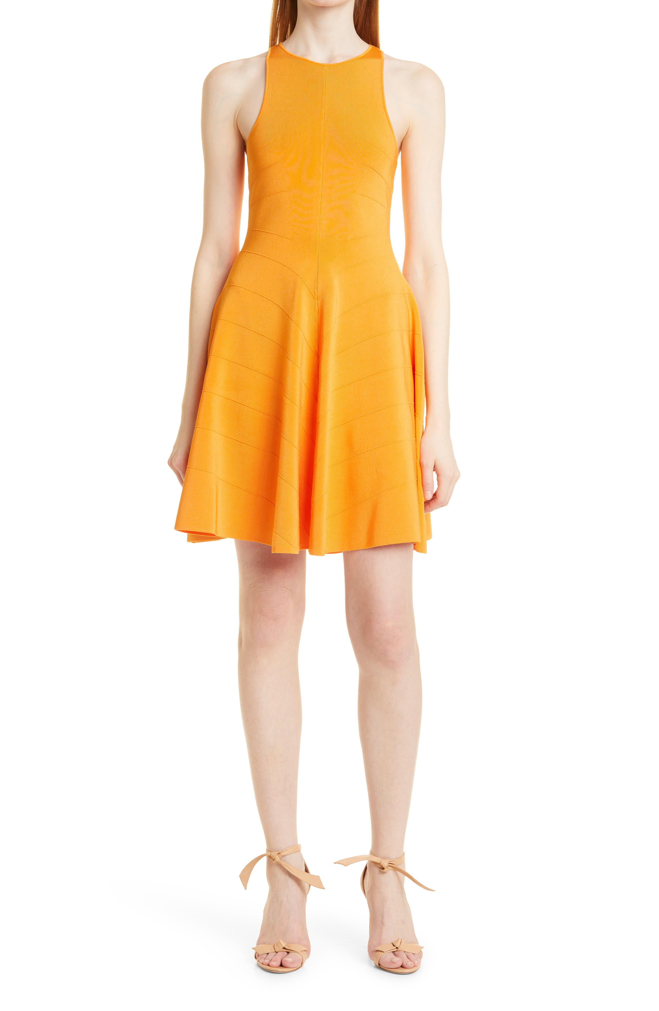 orange ted baker dress