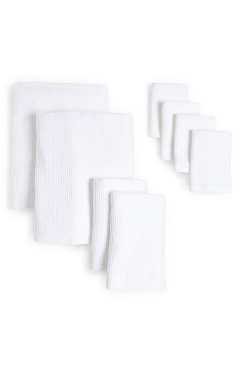 Caro Home Parsnip White Natural Towel Set (6-Piece)