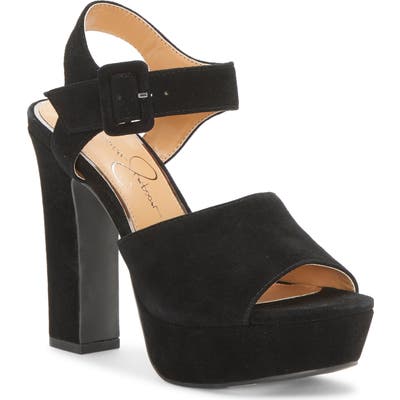 Jessica Simpson Naenia Platform Sandal, Black