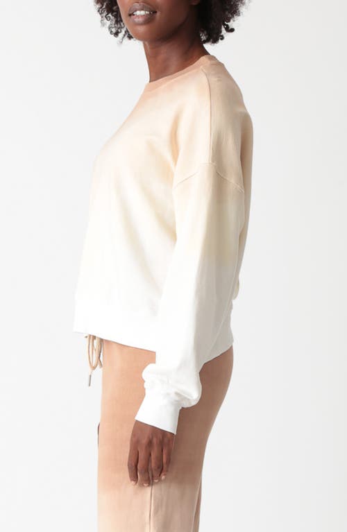 Shop Electric & Rose Classic Ombré Sweatshirt In Latte