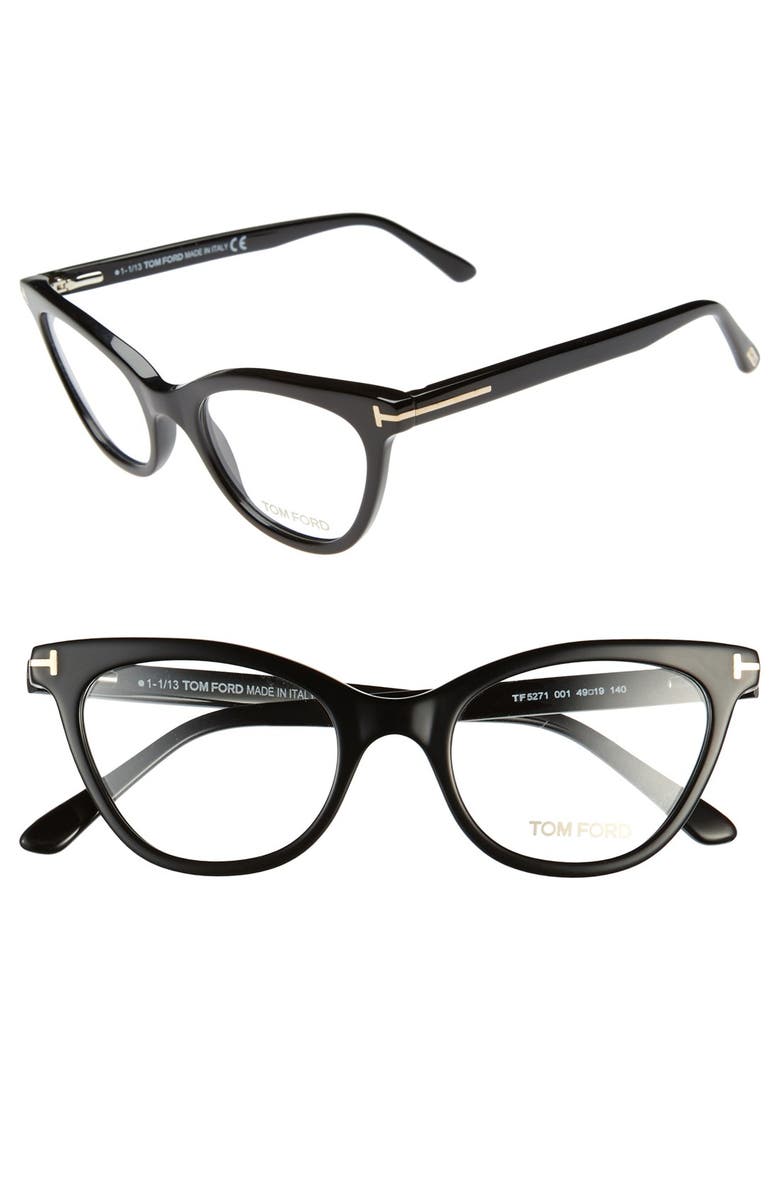 Tom Ford 49mm Cat Eye Optical Glasses Online Only Nordstrom