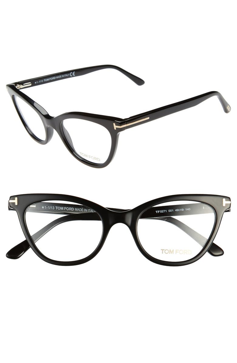 Tom Ford 49mm Cat Eye Optical Glasses Only) Nordstrom Tom Ford 49mm Cat Eye Optical Glasses Only) Nordstrom